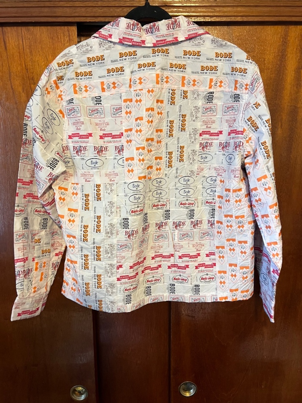 Bode - Clinton Street Label Overshirt - Picture 2 of 7